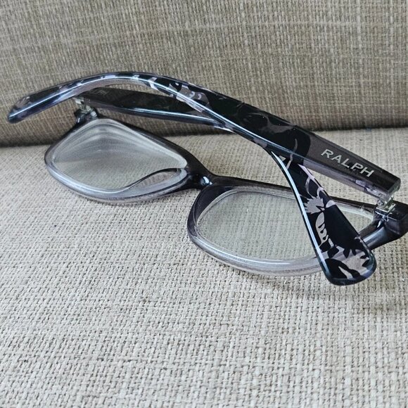 Ralph Lauren Women Eyeglasses Frame RA7072 Black/Lilac Tone Glasses Eye Wear main image 4